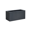 Fotografia e Vazo, box, siperfaqe beton, gri e erret, 90X40X40cm.