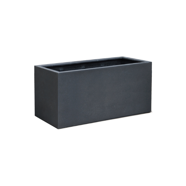 Picture of Vase, box, concrete surface, charcoal c