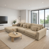 Picture of Left-hand sofa corner, hudson set 1, fabric, memphis 04, 1 cushion memphis 06+2 cushion memphis 05, 332x167cm 