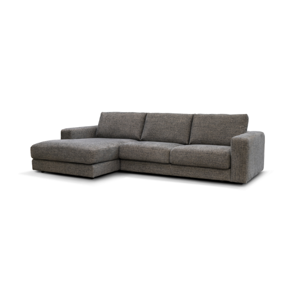 Picture of Left-hand sofa corner, vigo, fabric, cement, 303x172x82cm
