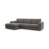 Picture of Left-hand sofa corner, vigo, cement, 303x172x82cm