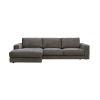 Picture of Left-hand sofa corner, vigo, cement, 303x172x82cm
