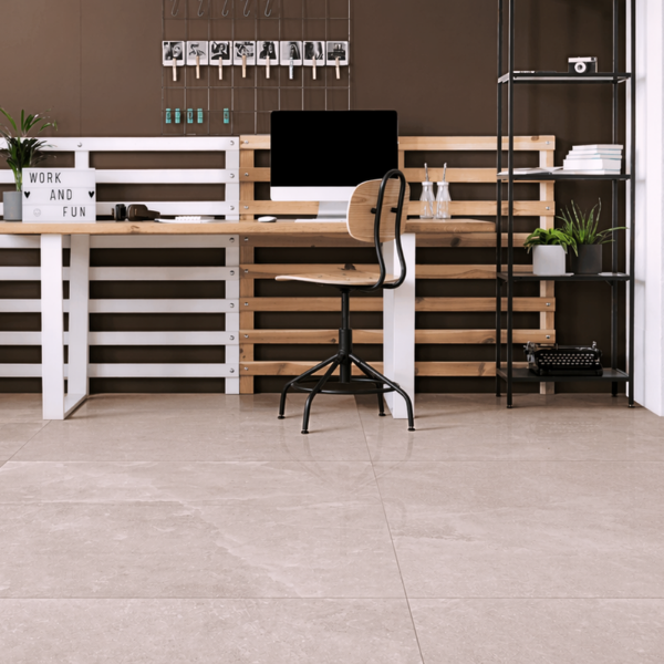 Picture of Floor tile rock salt, stone effect, matt, 60x60