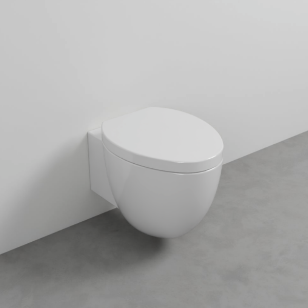 Picture of Le giare wc, ceramic, wall hung, white, glossy, 37x55 cm