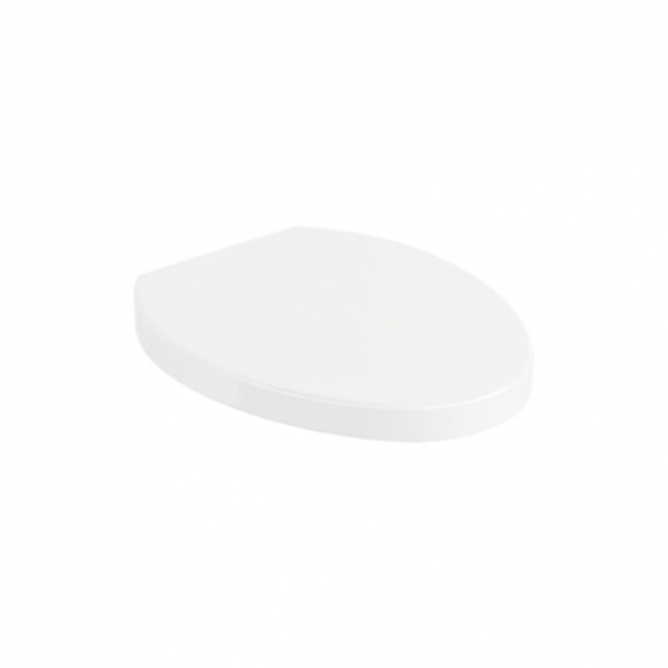 Picture of Le giare seat cover, soft close, white, glossy, 37x53 cm