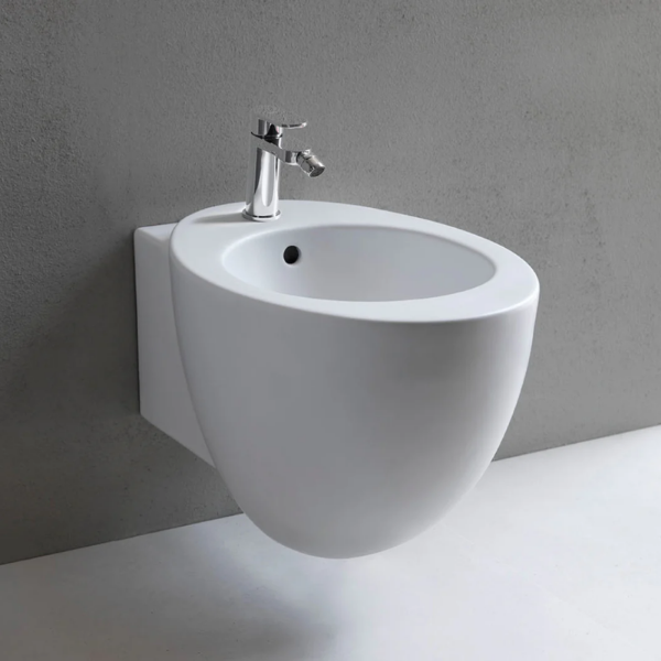 Picture of Le giare bidet, ceramic, wall hung, white, glossy, 37x53 cm