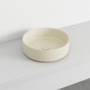 Picture of Shui comfort round basin, ceramic, countertop, linen, matte, 40 cm