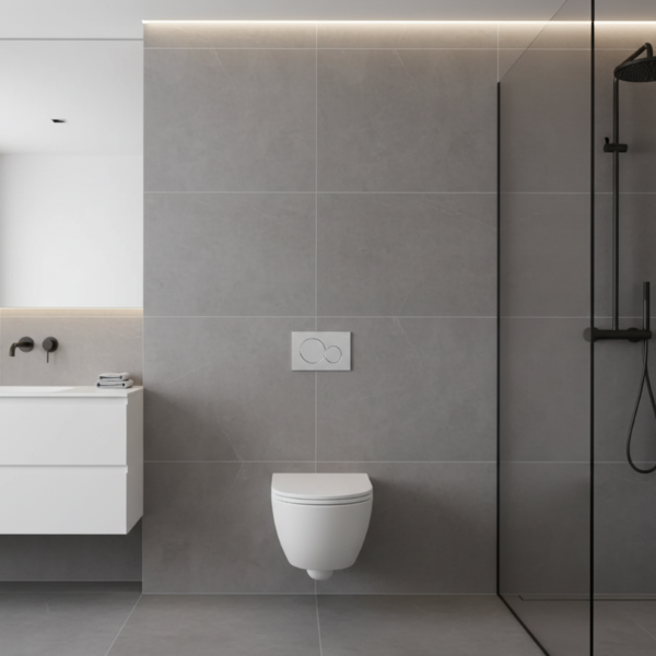 Picture of Enjoy wc, ceramic, wall hung, talco, matte, 35x53 cm
