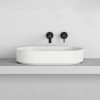 Picture of Shui comfort rectangular, ceramic, countertop, talco, matte, 60x40 cm