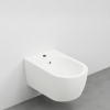 Picture of Smile bidet, ceramic, wall hung, talco, matte, 35x53 cm
