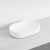 Picture of Shui comfort oval basin, ceramic, countertop, talco, matte, 60 cm