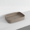 Picture of Shui comfort rectangular basin, ceramic, countertop, arenaria matte, 60x40cm