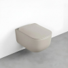 Picture of Era wc, ceramic, wall hung, avena, matte, 37x53 cm