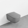 Picture of Era wc, ceramic, wall hung, concrete, matte, 37x53 cm