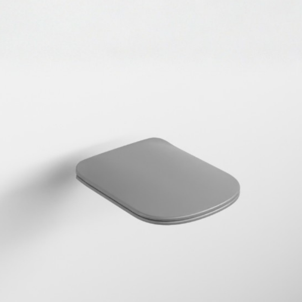 Picture of Era seat cover, soft close, concrete, matte, 37x53 cm