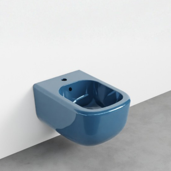 Picture of Era bidet, ceramic, wall hung, overseas glossy, 37x53 cm