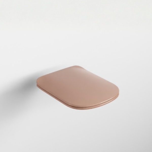 Picture of Era seat cover, soft close, ninfea, glossy, 37x53 cm