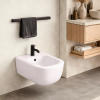 Picture of Era bidet, ceramic, wall hung, white, glossy, 37x53 cm