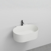Picture of Otis oval basin, ceramic, wall hung, talco, matte, 60x46 cm