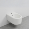 Picture of Itaca bidet, ceramic, wall hung, talco, matte, 37x53 cm