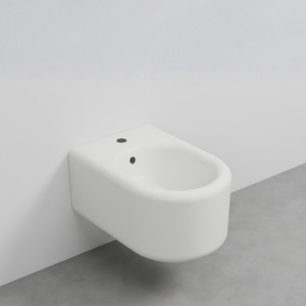 Picture of Itaca bidet, ceramic, wall hung, talco, matte, 37x53 cm