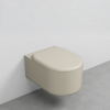 Picture of Itaca wc, ceramic, wall hung, linen, matte, 37x53 cm