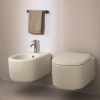 Picture of Itaca wc, ceramic, wall hung, linen, matte, 37x53 cm