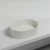 Picture of Theo oval basin, ceramic, countertop, pomice, matte, 55x40 cm