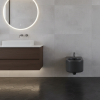 Picture of Itaca bidet, ceramic, wall hung, lavagna, matte, 37x53 cm