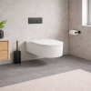 Picture of Otis wc, ceramic, wall hung, talco, matte, 56x38.5 cm
