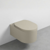 Picture of Otis seat cover, soft close, linen matte, 38.5x56 cm