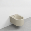 Picture of Otis bidet, ceramic, wall hung, linen matte, 38.5x56 cm