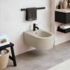 Picture of Otis bidet, ceramic, wall hung, linen matte, 38.5x56 cm