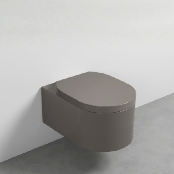 Picture of Otis wc, ceramic, wall hung, talpa glossy, 56x38.5 cm