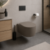 Picture of Otis wc, ceramic, wall hung, talpa glossy, 56x38.5 cm