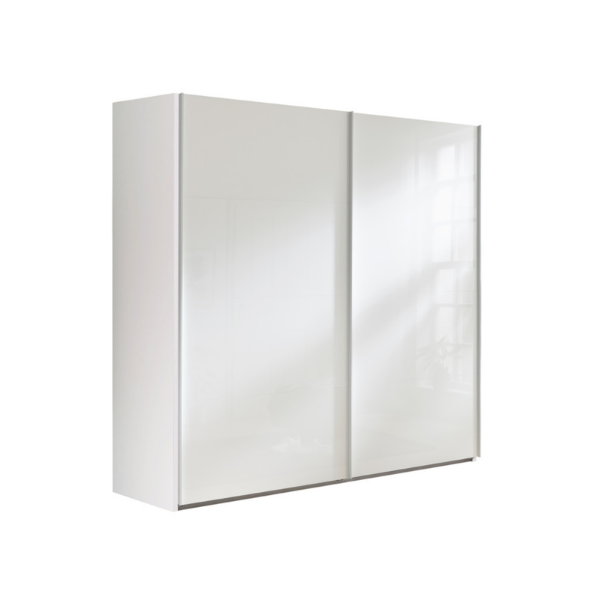 Picture of Wardrobe, systema, with two sliding doors, white, 250x220cm