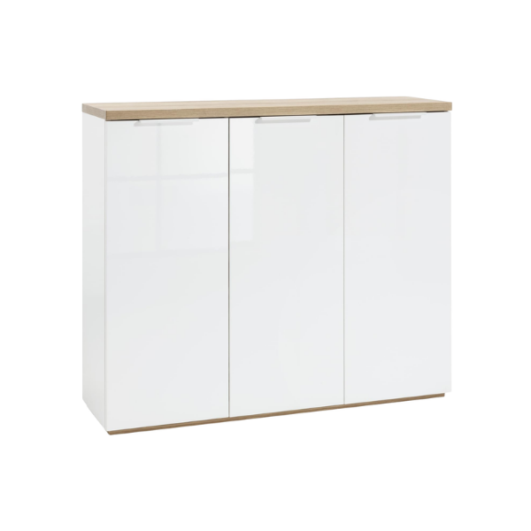 Picture of Shoe rack, mundi, white oak riviera, 120x35x102cm