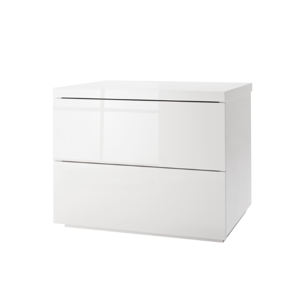 Picture of Bedside table, privilegio, white, 55x44x41cm