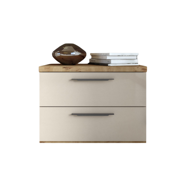 Picture of Bedside table, sposami,  oak, cashmere,  60x40x45 cm