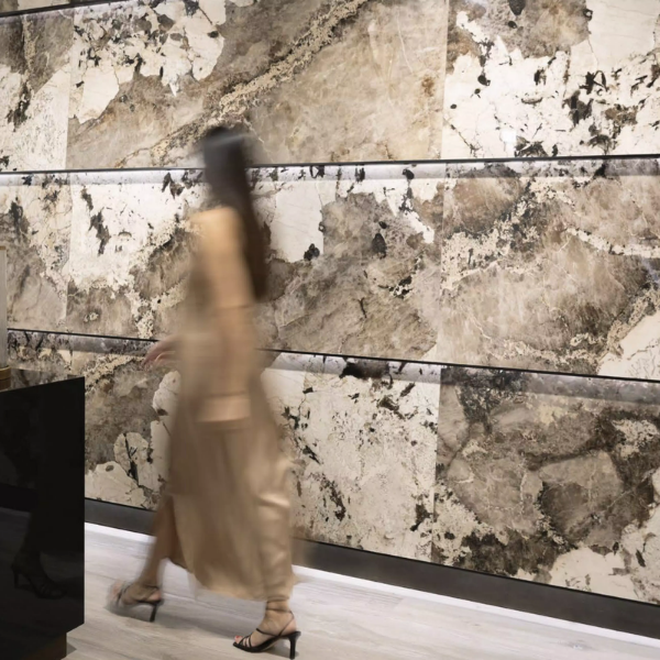 Picture of Floor tile heritage lux, marble effect, glossy, 9mm 60x120