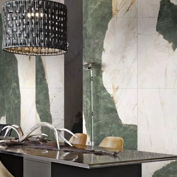 Picture of Floor tile heritage, marble effect, matt, 6mm 120x120