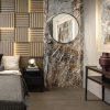 Picture of Floor tile nature mood, marble effect, glossy, 6mm 120x120