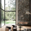 Picture of Floor tile nature mood, marble effect, matt, 6mm 120x120