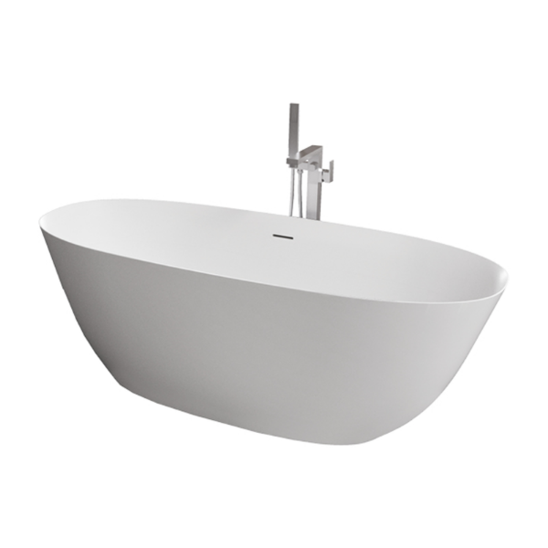 Picture of Skill up bathtub, freestanding, white, matte, 180x80 cm