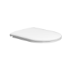 Picture of Pura seat cover, soft close, white, glossy, 45x36.5 cm