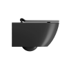 Picture of Pura wc, ceramic, wall hung, anthracite, matte, 55x36 cm