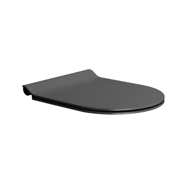 Picture of Pura seat cover, soft close, anthracite, matte, 45.5x36.5 cm
