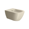 Picture of Pura bidet, ceramic, wall hung, light beige, matte, 55x36 cm