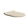 Picture of Pura seat cover, soft close, light beige, matte, 45.5x36.5 cm