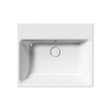 Picture of Nubes rectangular basin, ceramic, built in/wall hung, white, glossy, 60x50 cm